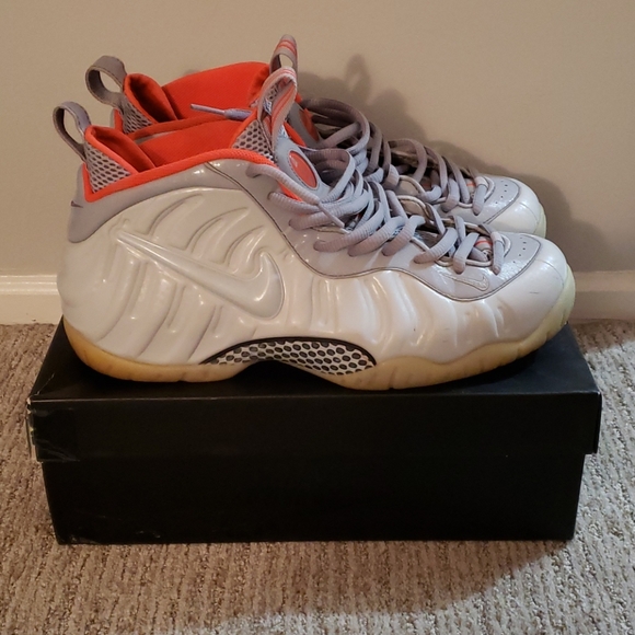 Nike Air Foamposite Platinum  2015 size 12 - Picture 2 of 10